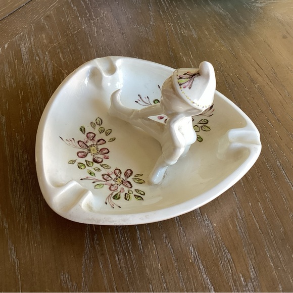 Vintage Ceramic Pixie  Ashtray - Picture 3 of 7